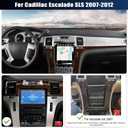 9.7 Inch Car Stereo Radio for Cadillac Escalade SLS 2007 2008 2009 2010 2011 2012,Touch Screen with with Carplay Android Auto WiFi Bluetooth FM RDS GPS DSP SWC+AHD Backup Camera