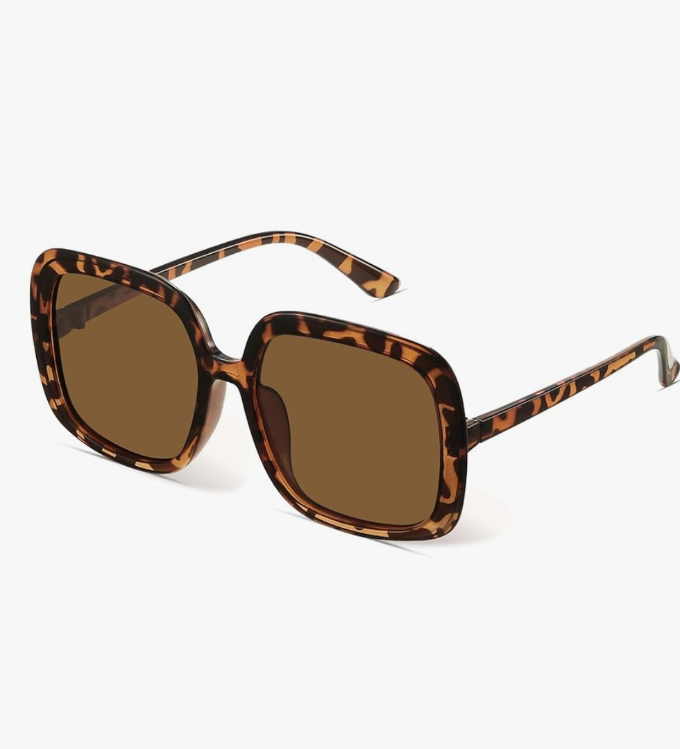miyya Oversized Polarized Sunglasses Women, Trendy Retro Sun Glasses for Women 2025, Oversized Shades