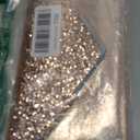 Henoyso 5 Pcs Purse Rhinestone Jewelry Set Prom Jewelry Rhinestone Clutch Purse Necklace Earrings Bracelets for Women Bride (Rose Gold)