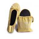 Silky Toes Women’s Foldable Lace Wedding Flats Comfortable Bridal Dressy Shoes