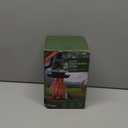 Solar Hummingbird Feeder for Outdoor - 25 fl.oz Hand Blown Glass Hummingbird Feeders for Outdoors Hanging, Large Capacity with Moat, 6 Colors Changing Light Outside Garden Decor (Red)