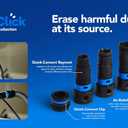 Cen-Tec Systems 94698 Quick Click 10 Ft. Hose for Home and Shop Vacuums with Expanded Multi-Brand Power Tool Adapter Set for Dust Collection