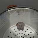 IMUSA 32-Qt. Steamer With Glass Lid and Wood look Handles