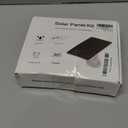 Solar Panel Charger Compatible with Ring Video Doorbell 3/3+/4, Battery Video Doorbell Plus, 13.1ft Waterproof Charging Cable, 5W Solar Panel, Adjustable Mount (1)