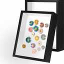 2 Pack 6x8 Shadow Box FrameHD Glass Wooden Black Hollow Photo Frame,Black Frames for Flower Pressing, Seashell Display Box ,Pet Memorial Shadow Box ( 2pcs 6X8)