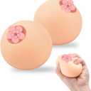 Pandahero 2 Pack Squishy Stress Balls - Funny Gifts for Adults, Perfect for Him