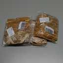 3 x 30 Pcs Christmas Velvet Wreath Bow, 5 x 7 Inch Vintage Velvet Ribbon Bows Rustic Crafts Gift Bows for Indoor Outdoor Wreaths Garland Holiday Xmas Tree Wrapping Crafts (Khaki, Width of 3/8")