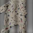 little planet by carter's unisex-baby Sleep and Play made with Organic Cotton, Veggie Garden Print, 3M