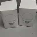 viyawise Battery Operated Wall Sconce Lights Set of Two, Rechargeable Powered Wall Lamp with RGB Bulbs, Wireless Decor Wall Sconces with Dimmable Remote Control, for Bedroom Living Room (Black)