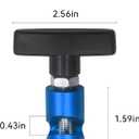 Car Lift Support Clamp, Shock Prop Strut Stopper Retainer for Car Hood, Hood Strut Fixing Clamps with Brass Core, Spark Plug Gap Gauge Tool, Universal Automotive Accessories (Blue)