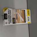 2 x 4 Clear Silicone Wall Protector Strips  Self-Adhesive Door Slam Stoppers & Noise Dampening Bumpers for Cabinets, Car, Toilet Lids, Drawers, Shower  5.5" x 0.7" x 0.2" by Vellax