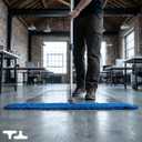 48 Inch Blue Commercial Dust Mop & Floor Sweeper with Extendable Handle – Mop for Hardwood, Tile, and Concrete Floor Cleaning