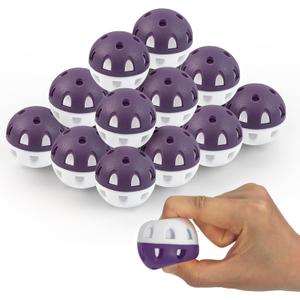 High Visibility Practice Golf Balls (20 Pack) Purple, Limited-Flight Training Balls, Wear-Resistant Design for Indoor/Outdoor Drills, GB01