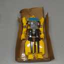 Transformers Toys Heroic Bumblebee Action Figure - Timeless Large-Scale Figure, Changes into Yellow Toy Car, 11" 
