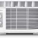 Midea 5,000 BTU EasyCool Small Window Air Conditioner - Cool up to 150 Sq. Ft. with Easy-to-Use Mechanical Controls and Reusable Filter, Perfect for Small Bedroom, Living Room, Home Office (5,000 BTU, White)