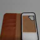 SHIELDON Case for iPhone 16 6.1", Genuine Leather Wallet Wireless Charging Detachable Magnetic RFID Blocking Credit Card Holder Kickstand Protective Case Compatible with iPhone 16 5G - Retro Brown