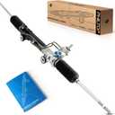 PHILTOP Power Steering Rack and Pinion Compatible with Dodge Dakota 97-03 3.9L/00-04 4.7L/2004 3.7L/97-99 5.2L/97-02 2.5L/98-03 5.9L, Durango 00-03 4.7L/99-00 5.2L/99-03 5.9L/1999 3.9L Only RWD Models