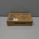 Shoe Covers Disposable - Non-Woven Fabric Shoe Covers for Indoors, Fit Up To 11 US Men and 13 US Women Size to Protect Your Home, Floors and Shoes (Blue, 100 Pack)