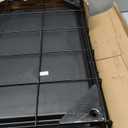 Large 3-Tier Cat Cage Playpen with Easy to Clean Removable Tray, Front Doors, Portable, Foldable, 35.8" x 22.4" x 50.6", Black