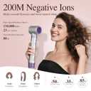 5 in 1 Hot Air Styler- Blowout Brush Hair Dryer Set for Salon Blowouts, Smooth Curls, Volumizing and Straightening, Professional Hair Styler Set, Anti-Frizz, Compact Design with Travel Bag