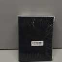 Popotop Photo Album 4x6 200 Pockets for Wedding Gifts,Linen Hardcover Picture Albums for Family Anniversary Baby Vacation Pictures (Black)