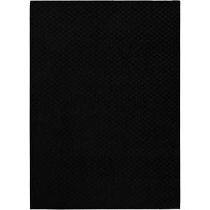 Garland Rug Medallion 12' x 15' Black Non Slip Polypropylene Area Rug- Ideal for Living Rooms & Hallways, Stylish & Durable for High-Traffic Areas