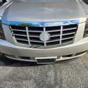 ECOTRIC Hood Molding Trim Compatible with 2007-2014 Cadillac Escalade Replacement for GM1235107 15907251 Hood Moulding Chrome Plastic