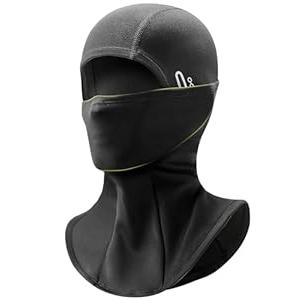 BOWDEX Boys Ski Mask Black, Balaclava Ski Mask for Boys