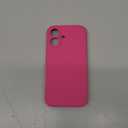 Ktele Magnetic for iPhone 16 Case [Compatible with Magsafe] [Premium Silicone Satin-Smooth Touch] Slim Shockproof Anti-Scratch Microfiber Lining Case, 6.1 inch, Pitaya