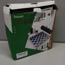 Juegoal 20" Portable Chess & Checkers Set, 2 In 1 Travel Board Games for Kids and Adults, Folding Roll up Chess Game Sets, Extra 26 Checker Pieces, Tournament Thick Mousepad Mat with Storage Bag