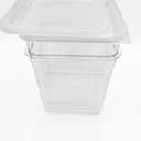 2 Pack 8Qt Clear Food Storage Containers with Lids – BPA-Free Stackable Kitchen Organizer for Pantry, Fruits, Vegetables, Meal Prep & Dough Proofing