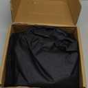 Fireplace Cover, Draft Stopper for Brick Fireplace, Fireplace Flue Blocker, Indoor Fireplace Blanket for Heat Loss, Winter and Summer, Black, 42x24 Inches