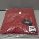 SUUKSESS Women Ribbed Lounge Sets Long Sleeve Pajama Two Piece Sets with Pockets (Red, XL)