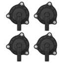 4 Pack Engine Camshaft Cam Phaser Actuator Position Sensor 3.6L Fits for 200 300 Town & Country Challenger Durango Cherokee Wrangler Ram 1500 3.6L Replaces 05184101AG 05184101AF VVT319 918-803