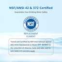 Filterlogic LT1000PC ADQ747935 Replacement for LG LT1000P/PC/PCS, LFXS26596S, LFXS28596S, LFXC22526S, ADQ74793501, ADQ74793502, Kenmore 46-9980, 6 Month 200 Gallon Refrigerator Water Filter 3 Pack