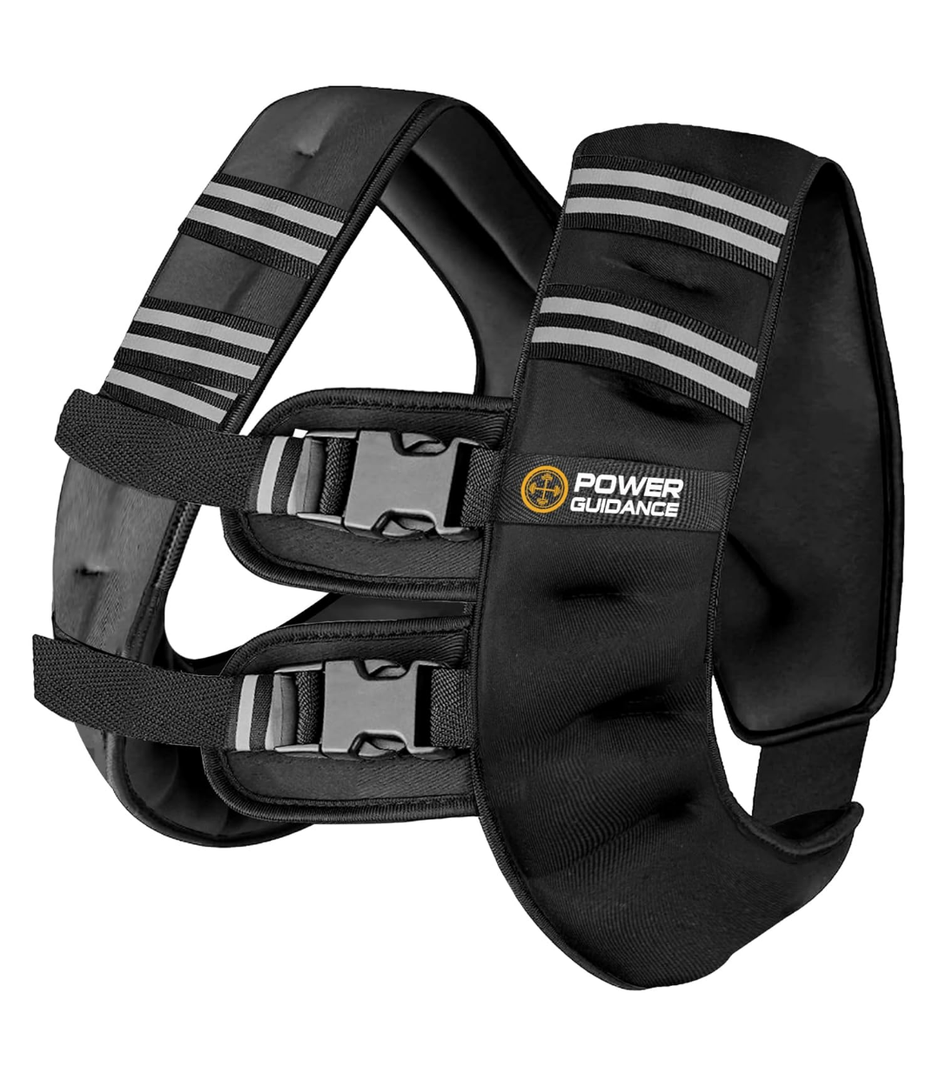 Power Guidance Weighted Vest for Men and Women, Upgraded Strength Training Weight Vests, Rucking Backpack with Weights, Weighted Workout Running Vest