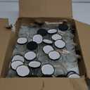 6 oz Hexagon Glass Honey Jars With Black Lids, Bronze Bee Pendants, Wooden Sticks, Small Tags, 1.5m Jute Twine - Clear for Honey, Jams, Liquid