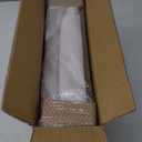 MaxSmeo Mid Century Nightstand, Rattan Side Table with Drawer, Wood Modern Bedside Table for Bedroom, Living Room and Small Spaces (Rustic Brown) (Top-rustic Brown)