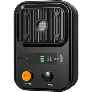 Anti Barking Device for Dogs, 3 Modes Bark Deterrent Devices, Rechargeable Ultrasonic Dog Barking Silencer with 33 Feet Effective Range for Most Dogs (Black)