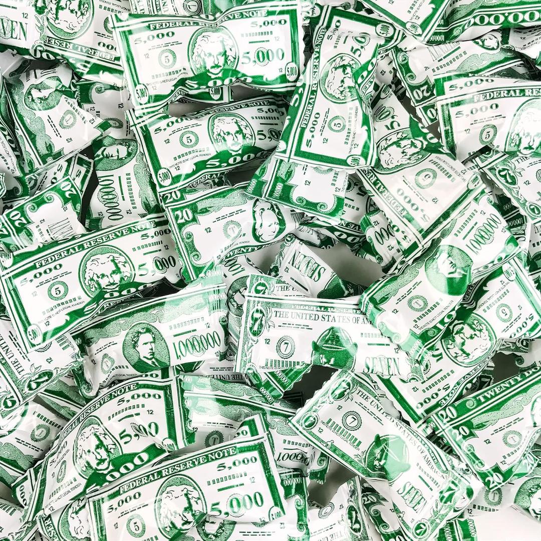Candy Envy - Money Buttermints - 13 oz. Bag - Approximately 100 Individually Wrapped Mints
