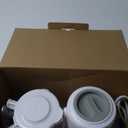 GROWNSY Baby Food Maker with Steam Basket, One Step Baby Food Processor Steamer Puree Blender Grinder Mills Machine, Auto Cooking Grinding and Sterili-zing for Healthy Homemade Baby Food, BPA-Free (White)