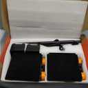 2000 lb Capacity - Heavy Duty Furniture Movers with Wheels and Moving Dolly, Includes Furniture Lifter Jacks Tool Set, Gliders, Sliders, 5 Rollers Casters Cart. Easily Move Furniture, Piano, Equipment (6.9" x 6.9", Black)