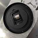 Wall Clock Modern 10 Inch Black Battery Operated Silent Non Ticking Analog for Living Room Office Home Bedroom Kitchen Bathroom