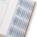 Mr. Pen- Bible Tabs, 75 Tabs, Translucent Dusty Blue Laminated Bible Tabs for Women and Men, Bible Tabs for Study Bible Index Tabs, Bible Labels Tabs, Mr Pen Bible Tabs for Women Study Bible