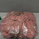 VETHIN Bed Canopy for Girls,Princess Round Dome Dreamy Mosquito Net Bedding Girls Room Castle Play Tent Hanging House Decor Reading Nook Canopies (JujubeRed)