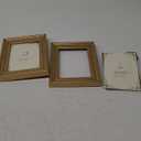 Edenseelake 5x7 Picture Frames Set of 2, Vintage Gold Photo Frame 5 by 7 for Tabletop or Wall Display