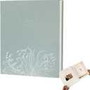 Elegant Book-Style Memory Box for Keepsakes - Decorative Storage for Love Letters, Photos, Jewelry | Artisan Paper Craft Display Case/Relationship Repair Kit (Touching Hands Bonus)