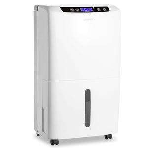 Waykar 34 Pints Energy Star Dehumidifier for Spaces up to 2,000 Sq. Ft at Home, in Basements and Large Rooms with Drain Hose and 0.66 Gallons Water Tank