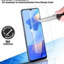 6 x RKINC Screen Protector [3-Pack] for Samsung Galaxy A25 5G, Tempered Glass Film Screen Protector, 0.33mm [LifetimeWarranty][Bubble-Free][Anti-Scratch][Anti-Shatter]