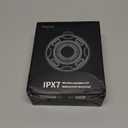 Bluetooth Shower Speaker, Wireless Bluetooth 5.3, HD Sound, Portable Speaker with Suction Cup/Hook, IPX7 Waterproof, with LED Light/Time Display, for Bathroom/Outdoor/Party/Beach/Kayak/Gift (Dark-Black)